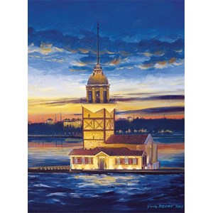 Art Puzzle (4159) - "Turkey, Maiden's Tower" - 500 pieces puzzle