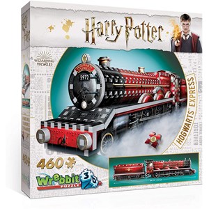 Wrebbit (W3D-1009) - "Hogwarts Express" - 460 pieces puzzle