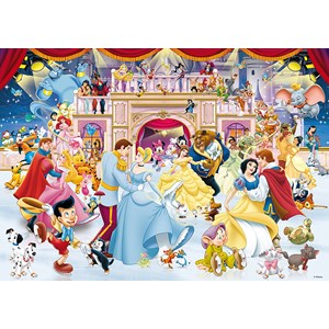 King International (05180) - "Disney Holiday on Ice" - 1000 pieces puzzle
