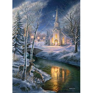 SunsOut (28422) - James Meger: "O Holy Night" - 1500 pieces puzzle