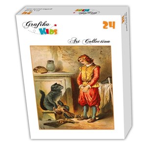 Grafika (00108) - Carl Offterdinger: "Puss in Boots" - 24 pieces puzzle
