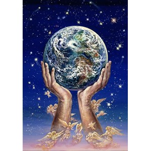 Grafika Kids (01518) - Josephine Wall: "Hands of Love" - 100 pieces puzzle