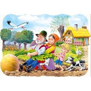Castorland (B-03242) - "The big carrot" - 30 pieces puzzle