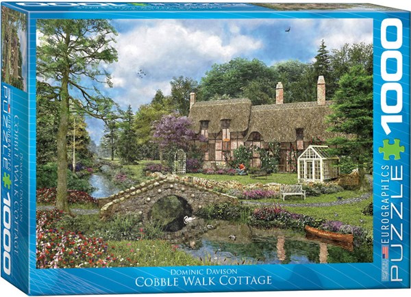 Eurographics (6000-0457) - "Cobble Walk Cottage" - 1000 pieces puzzle