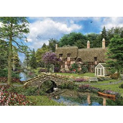 Eurographics (6000-0457) - "Cobble Walk Cottage" - 1000 pieces puzzle