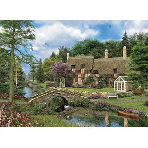 Eurographics (6000-0457) - "Cobble Walk Cottage" - 1000 pieces puzzle