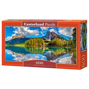 Castorland (B-060092) - "Emerald Lake, Canada" - 600 pieces puzzle