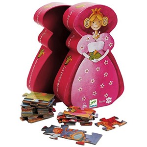 Djeco (07221) - "The Princess and the Frog" - 36 pieces puzzle