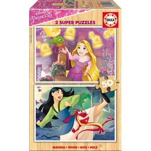 Educa (17165) - "Disney Princess" - 50 pieces puzzle