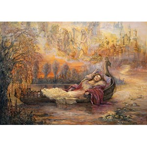 Grafika (T-00261) - Josephine Wall: "Dreams of Camelot" - 1500 pieces puzzle