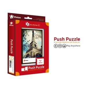 Pintoo (U1005) - "The Eiffel Tower and the Triumph Arch" - 48 pieces puzzle