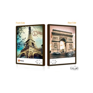 Pintoo (U1005) - "The Eiffel Tower and the Triumph Arch" - 48 pieces puzzle