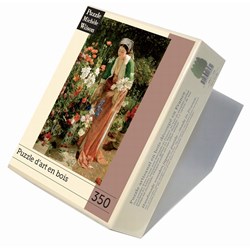 Puzzle Michele Wilson (A204-350) - John Frederick Lewis: "In the Bey's Garden" - 350 pieces puzzle