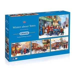 Gibsons (G5043) - Kevin Walsh: "Winter about Town" - 500 pieces puzzle