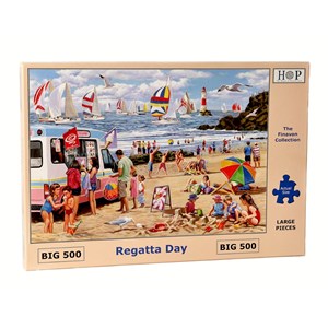 The House of Puzzles (4364) - "Regatta Day" - 500 pieces puzzle