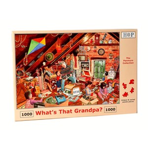 The House of Puzzles (4302) - "What's That Grandpa" - 1000 pieces puzzle
