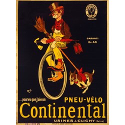 Grafika (00613) - "Poster for Continental tires, 1900" - 2000 pieces puzzle