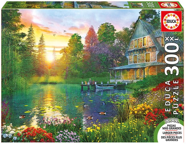 Educa (16746) - "Sunset With Grandpa" - 300 pieces puzzle