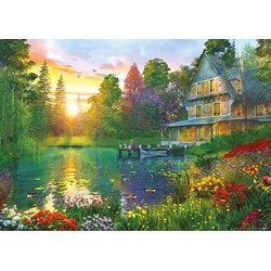 Educa (16746) - "Sunset With Grandpa" - 300 pieces puzzle
