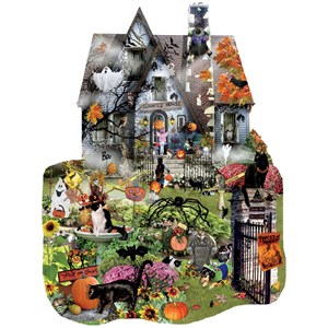 SunsOut (95615) - Lori Schory: "Spooky House" - 1000 pieces puzzle