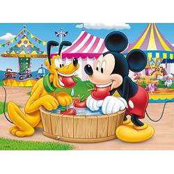 Trefl (18125) - "Mickey and his Friends, Funfair" - 30 pieces puzzle