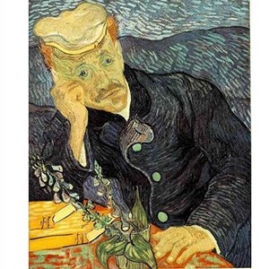 D-Toys (66916-VG06) - Vincent van Gogh: "Portrait of Doctor Gachet" - 1000 pieces puzzle