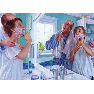 Falcon (11058) - Steve Noon: "The Proud Father" - 500 pieces puzzle