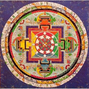 Puzzle Michele Wilson (A309-250) - "Mandala Chakra" - 250 pieces puzzle