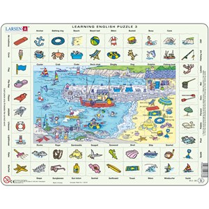 Larsen (EN3) - "Learning English 3" - 70 pieces puzzle