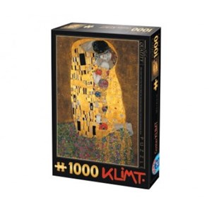 D-Toys (66923-KL01) - Gustav Klimt: "The Kiss" - 1000 pieces puzzle
