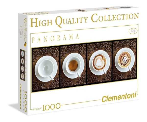 Clementoni (39275) - "Caffe" - 1000 pieces puzzle