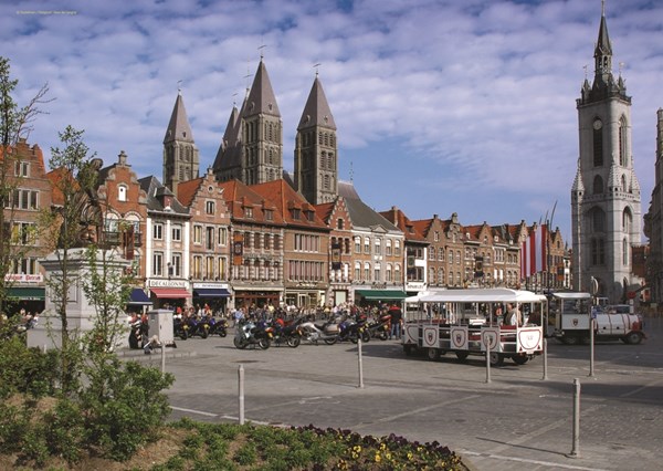 PuzzelMan (412) - "Belgium, Tournai" - 1000 pieces puzzle