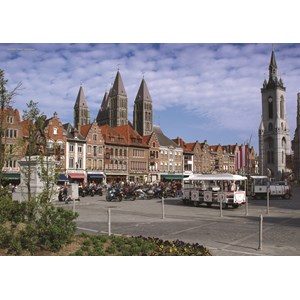 PuzzelMan (412) - "Belgium, Tournai" - 1000 pieces puzzle