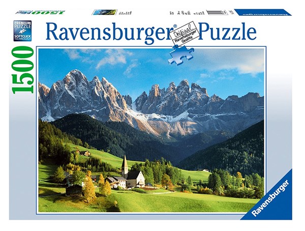 Ravensburger (16269) - "Dolomites, Italy" - 1500 pieces puzzle