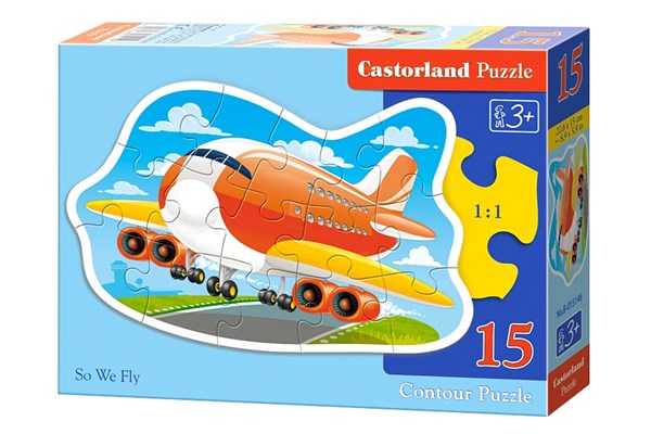 Castorland (B-015146) - "So we fly" - 15 pieces puzzle