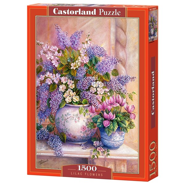 Castorland (C-151653) - "Lilac Flowers" - 1500 pieces puzzle