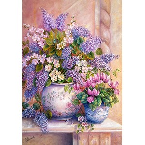 Castorland (C-151653) - "Lilac Flowers" - 1500 pieces puzzle