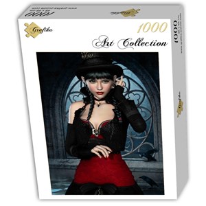 Grafika (T-00095) - "Gothic Woman" - 1000 pieces puzzle