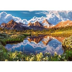 Castorland (B-52417) - "Mirror of the Rockies" - 500 pieces puzzle