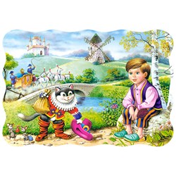 Castorland (B-03334) - "The Puss in Boots" - 30 pieces puzzle