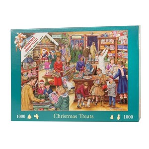 The House of Puzzles (3152) - "No.9, Christmas Treats" - 1000 pieces puzzle