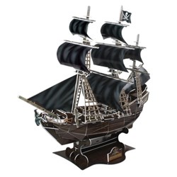 Cubic Fun (T4005H) - "Queen Anne's Revenge" - 155 pieces puzzle