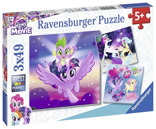 Ravensburger (08027) - "My Little Poney" - 49 pieces puzzle
