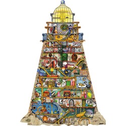 Ravensburger (16098) - Colin Thompson: "Wonderful Lighthouse" - 995 pieces puzzle