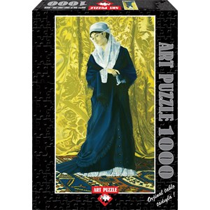 Art Puzzle (81043) - Osman Hamdi Bey: "Old Istanbul Lady" - 1000 pieces puzzle