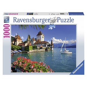 Ravensburger (19139) - "Lake Thun, Bern" - 1000 pieces puzzle