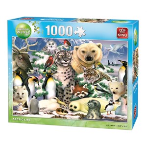 King International (05485) - "Artic Life" - 1000 pieces puzzle
