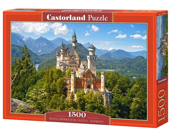 Castorland (C-151424) - "Neuschwanstein" - 1500 pieces puzzle