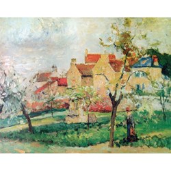 Puzzle Michele Wilson (A984-1000) - Camille Pissarro: "Plum Trees in Blossom" - 1000 pieces puzzle