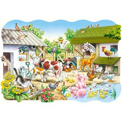 Castorland (C-02214) - "The Farm" - 20 pieces puzzle
